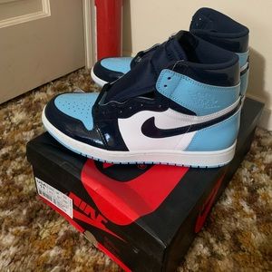 Jordan Retro 1 UNC Patent